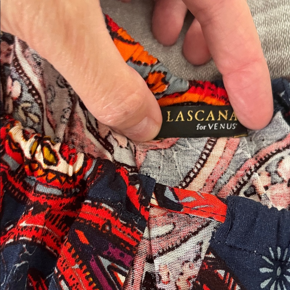 Lascana Paisley Print Halter Top Sz L - Picture 2 of 3